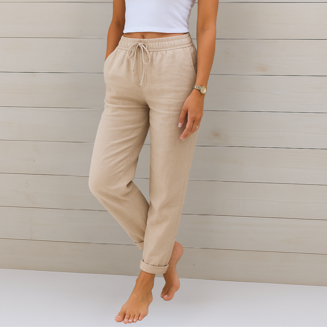 Lori™ | Premium Breathable Pants with Elastic Waist