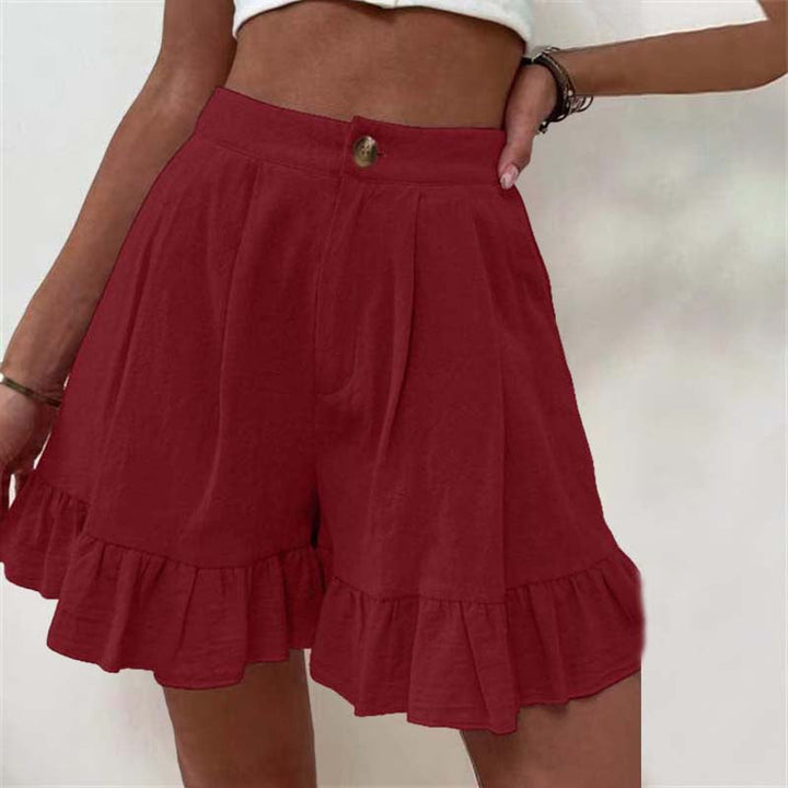 Donna™ | Breezy Ruffle Hem Shorts