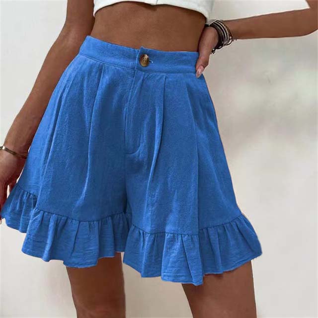 Donna™ | Breezy Ruffle Hem Shorts