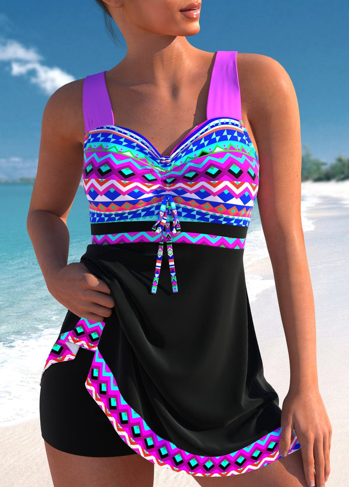 Gladys™ | Chic Patterned Swimwear