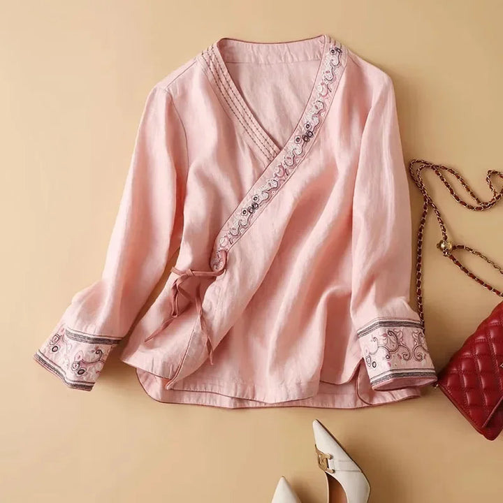 Lotus™ | Relaxed Embroidered Breeze Blouse