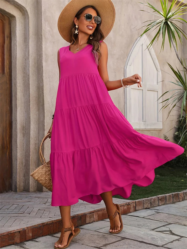 Jenna™ | Colorful Maxi Dress