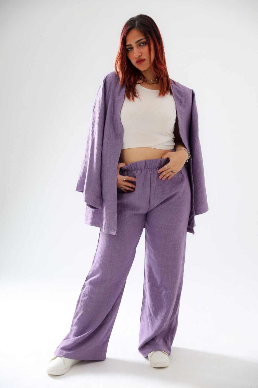 Embroidered Moon Loungewear Set